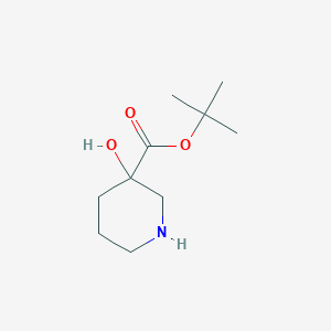 Tert-butyl 3-hydroxypiperidine-3-carboxylate