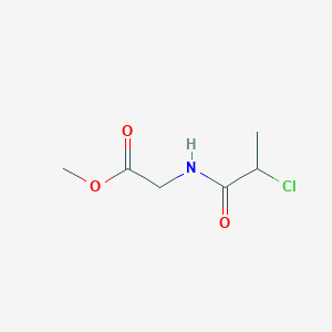 Methyl 2-(2-chloropropanamido)acetate
