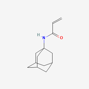 molecular formula C13H19NO B3380330 N-(1-adamantyl)acrylamide CAS No. 19026-83-6