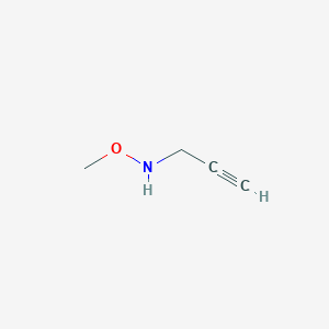 molecular formula C4H7NO B3380646 N-Methoxyprop-2-yn-1-amine CAS No. 20056-97-7