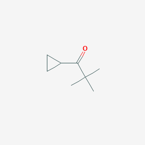 molecular formula C8H14O B3380869 1-Cyclopropyl-2,2-dimethylpropan-1-one CAS No. 20845-95-8