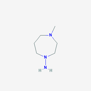 4-Methyl-1,4-diazepan-1-amine