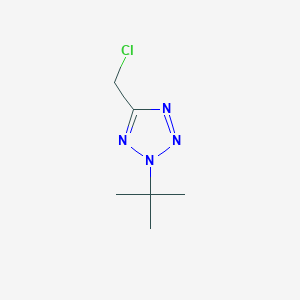2-tert-butyl-5-(chloromethyl)-2H-1,2,3,4-tetrazole