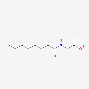molecular formula C11H23NO2 B3381380 N-(2-Hydroxypropyl)octanamide CAS No. 23054-60-6
