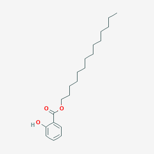 molecular formula C21H34O3 B033817 Myristyl salicylate CAS No. 19666-17-2