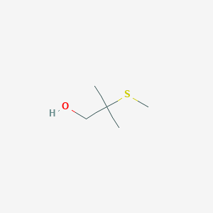 molecular formula C5H12OS B3381855 2-Methyl-2-(methylsulfanyl)propan-1-ol CAS No. 27874-69-7