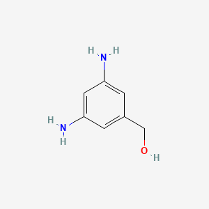 molecular formula C7H10N2O B3381887 (3,5-Diaminophenyl)methanol CAS No. 28150-13-2