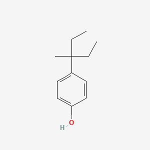 molecular formula C12H18O B3382124 4-(3-Methylpentan-3-yl)phenol CAS No. 30784-25-9