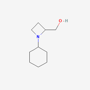(1-Cyclohexylazetidin-2-yl)methanol