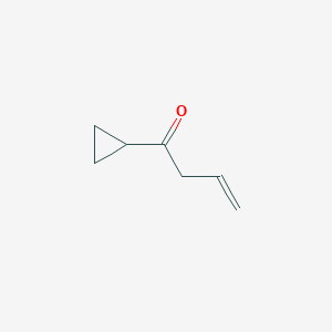 molecular formula C7H10O B3382273 1-Cyclopropylbut-3-en-1-one CAS No. 321870-39-7