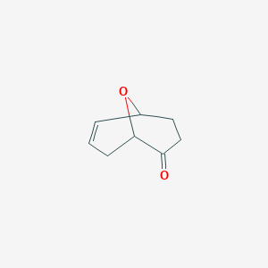 molecular formula C8H10O2 B3382306 9-Oxabicyclo[3.3.1]non-6-en-2-one CAS No. 32347-82-3