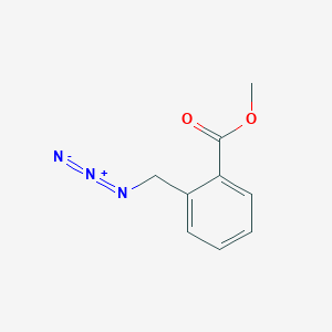 molecular formula C9H9N3O2 B3382441 Methyl 2-(azidomethyl)benzoate CAS No. 329781-57-9