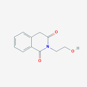 molecular formula C11H11NO3 B3382573 2-(2-Hydroxyethyl)isoquinoline-1,3(2H,4H)-dione CAS No. 34034-44-1