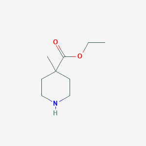 molecular formula C9H17NO2 B033826 Ethyl 4-methylpiperidine-4-carboxylate CAS No. 103039-88-9