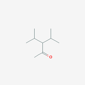 molecular formula C9H18O B3382717 4-methyl-3-(propan-2-yl)pentan-2-one CAS No. 35367-59-0