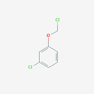 molecular formula C7H6Cl2O B3382740 1-Chloro-3-(chloromethoxy)benzene CAS No. 35657-03-5