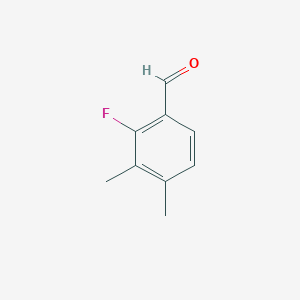 molecular formula C9H9FO B3382784 2-Fluoro-3,4-dimethylbenzaldehyde CAS No. 363134-38-7