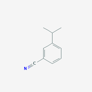 molecular formula C10H11N B3383344 3-Isopropylbenzonitrile CAS No. 40751-59-5