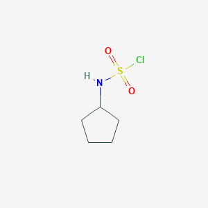 molecular formula C5H10ClNO2S B3383424 N-cyclopentylsulfamoyl chloride CAS No. 42065-66-7