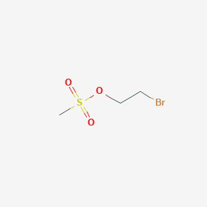 molecular formula C3H7BrO3S B3383444 2-Bromoethyl methanesulfonate CAS No. 4239-10-5