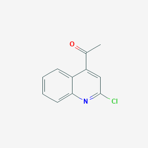 1-(2-Chloroquinolin-4-yl)ethanone