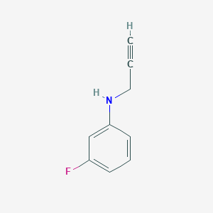Benzenamine, 3-fluoro-N-2-propynyl-