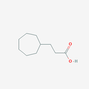 3-Cycloheptylpropanoic acid