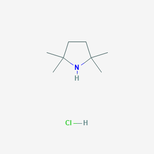 2,2,5,5-Tetramethylpyrrolidine;hydrochloride