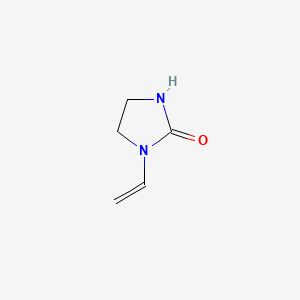 molecular formula C5H8N2O B3383809 1-Vinylimidazolidin-2-one CAS No. 4971-43-1