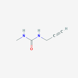 molecular formula C5H8N2O B3384147 1-methyl-3-(prop-2-yn-1-yl)urea CAS No. 52829-73-9