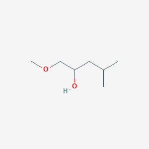 molecular formula C7H16O2 B3384262 1-Methoxy-4-methylpentan-2-ol CAS No. 53892-33-4