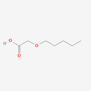 molecular formula C7H14O3 B3384315 2-(Pentyloxy)acetic acid CAS No. 5416-03-5