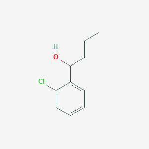 molecular formula C10H13ClO B3384340 1-(2-Chlorophenyl)butan-1-ol CAS No. 5434-55-9