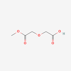 molecular formula C5H8O5 B3384548 2-(2-Methoxy-2-oxoethoxy)acetic acid CAS No. 56074-24-9