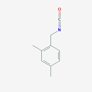 molecular formula C10H11NO B3384660 1-(isocyanatomethyl)-2,4-dimethylbenzene CAS No. 56651-59-3
