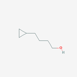 molecular formula C7H14O B3384734 4-Cyclopropylbutan-1-ol CAS No. 5687-83-2