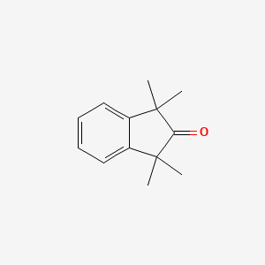 molecular formula C13H16O B3384741 1,1,3,3-Tetramethyl-1,3-dihydro-2H-inden-2-one CAS No. 5689-12-3