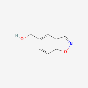 molecular formula C8H7NO2 B3384930 1,2-Benzoxazol-5-ylmethanol CAS No. 59016-94-3