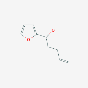 molecular formula C9H10O2 B3384955 1-(Furan-2-yl)pent-4-en-1-one CAS No. 59304-43-7