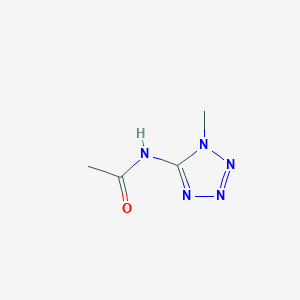 N-(1-methyltetrazol-5-yl)acetamide