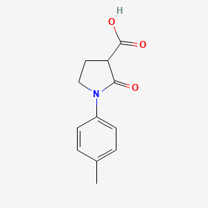 1-(4-Methylphenyl)-2-oxopyrrolidine-3-carboxylic acid