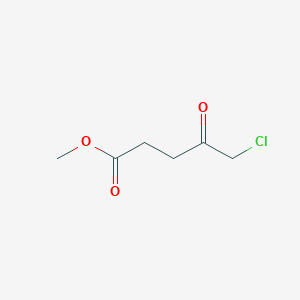 molecular formula C6H9ClO3 B3385255 Methyl 5-chloro-4-oxopentanoate CAS No. 62024-36-6