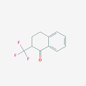 molecular formula C11H9F3O B3385261 2-(Trifluoromethyl)-1,2,3,4-tetrahydronaphthalen-1-one CAS No. 620606-49-7