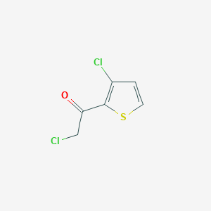 2-Chloro-1-(3-chlorothiophen-2-yl)ethanone