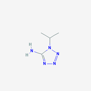 molecular formula C4H9N5 B3385366 1-(Propan-2-yl)-1h-tetrazol-5-amine CAS No. 6280-29-1