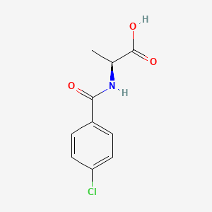 N-(4-chlorobenzoyl)-L-alanine