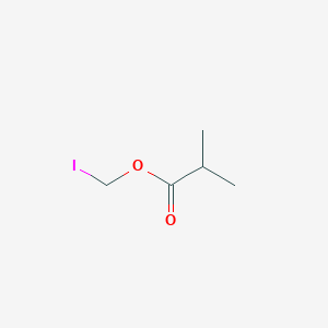 molecular formula C5H9IO2 B3385451 Iodomethyl 2-methylpropanoate CAS No. 63379-62-4
