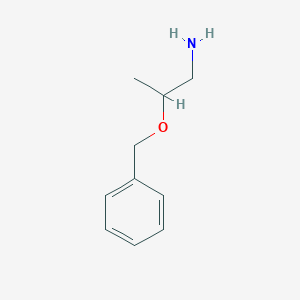 molecular formula C10H15NO B3385575 2-(Benzyloxy)propan-1-amine CAS No. 6449-46-3