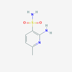 3-Pyridinesulfonamide, 2-amino-6-methyl-