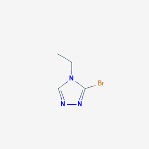molecular formula C4H6BrN3 B3385617 1-Ethyl-2-bromo-1,3,4-triazole CAS No. 64907-56-8